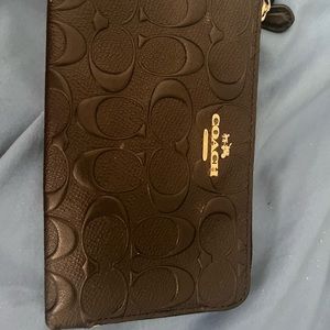 Coach bubble wallet